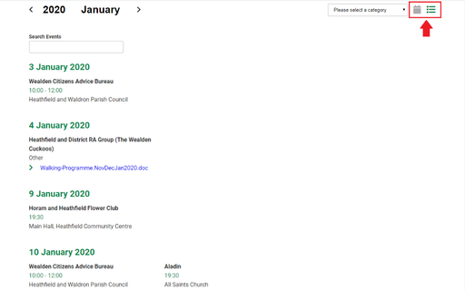 Jolojo calendar plugin